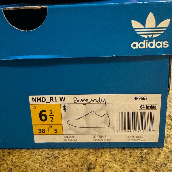 Adidas NMD R1 W - 6.5 - Burgundy - Picture 6 of 6